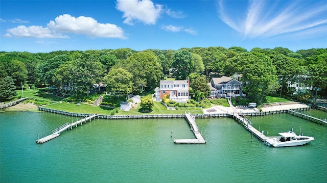 2005 Westview Dr, Mattituck, NY 11952 - aerial view of a large body of water
