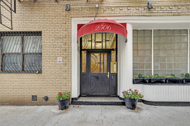 2506 Davidson Ave Unit 3C, Bronx, NY 10468 - view of exterior entry with brick siding