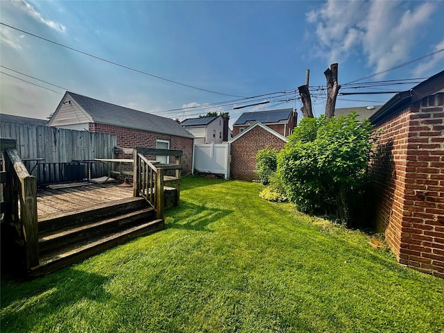 163-49 16th Ave, Whitestone, NY 11357 - view of yard featuring a deck
