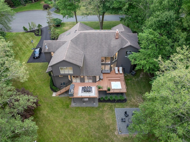 12 Zeck Ct, Suffern, NY 10901 - view from above of property