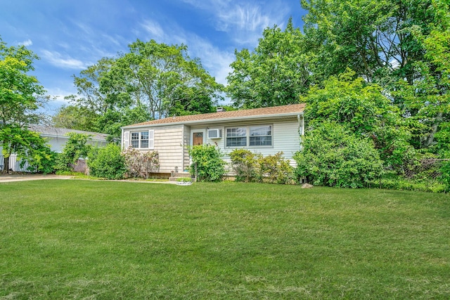 35 13th St, Bohemia, NY 11716 - view of front of home featuring a front yard