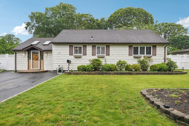 13 Sunset Dr, Centereach, NY 11720 - ranch-style house with roof with shingles