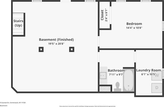 13 Sunset Dr, Centereach, NY 11720 - view of room layout