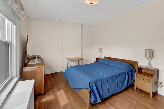 49 Boone St, Yonkers, NY 10704 - bedroom with crown molding and wood finished floors