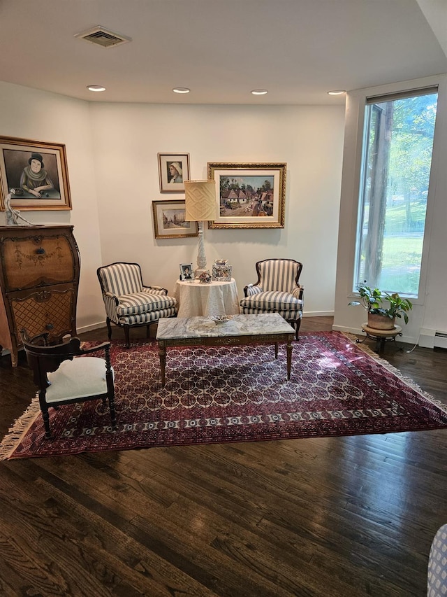 5 Sophia St, Monsey, NY 10952 - sitting room featuring baseboards and wood finished floors