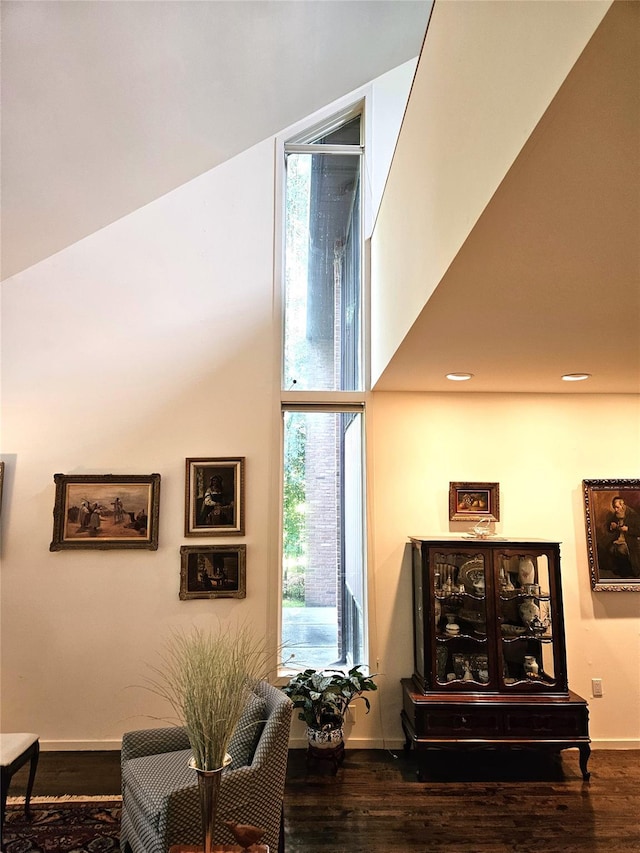 5 Sophia St, Monsey, NY 10952 - living room featuring floor to ceiling windows and wood finished floors