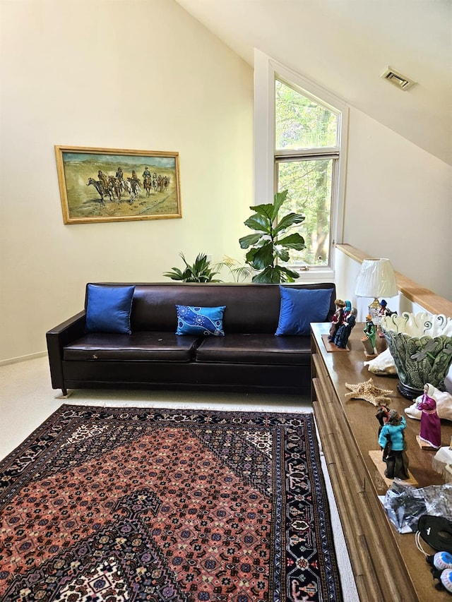5 Sophia St, Monsey, NY 10952 - living room featuring lofted ceiling
