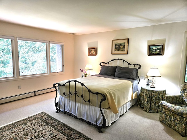 5 Sophia St, Monsey, NY 10952 - bedroom with carpet flooring and a baseboard heating unit