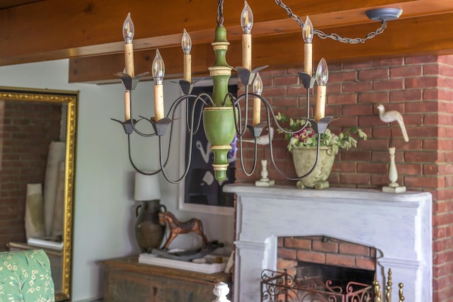 424 Bronck Mill Rd, Coxsackie, NY 12192 - detailed view of a fireplace