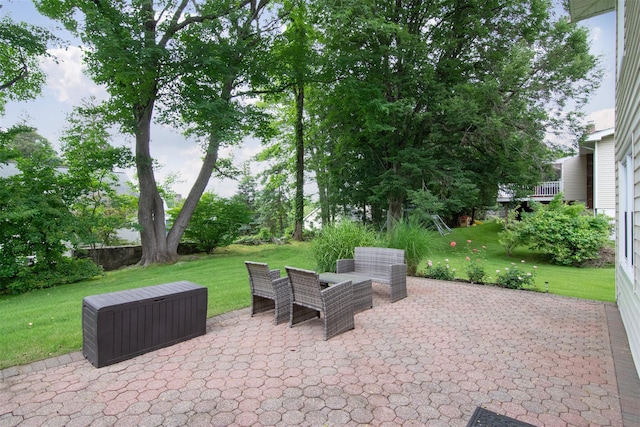 38 Balmoral Cres, White Plains, NY 10607 - view of patio