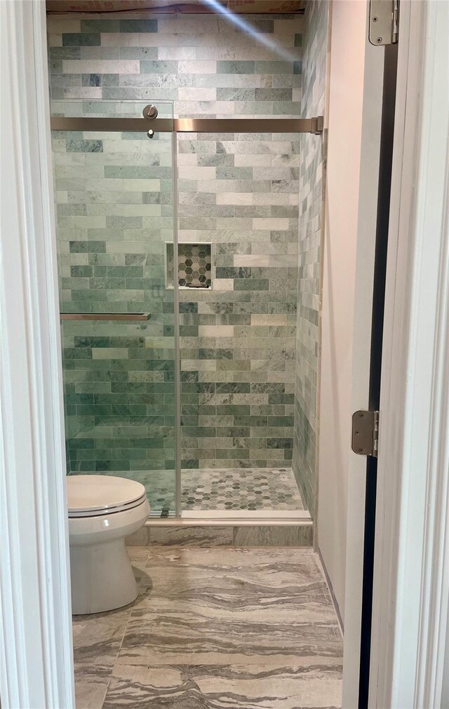 62 Clark St, Long Beach, NY 11561 - bathroom featuring a shower stall