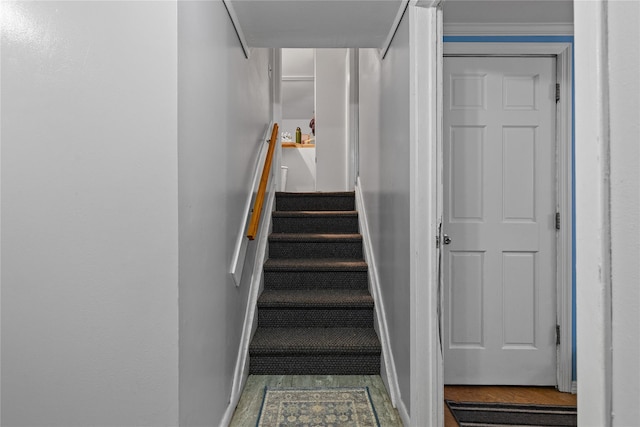 8 Valley View Ter, Suffern, NY 10901 - stairs with wood finished floors