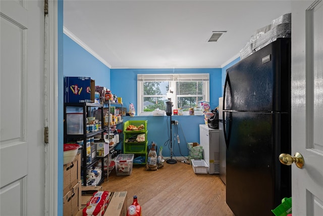 8 Valley View Ter, Suffern, NY 10901 - playroom featuring ornamental molding and wood finished floors