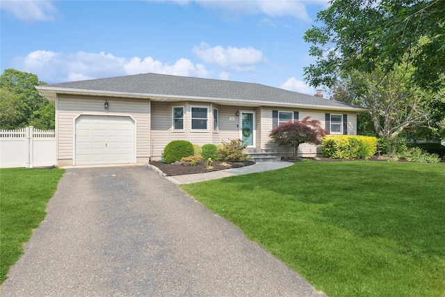 166 Williams Way S, Baiting Hollow, NY 11933 - ranch-style home featuring an attached garage and driveway