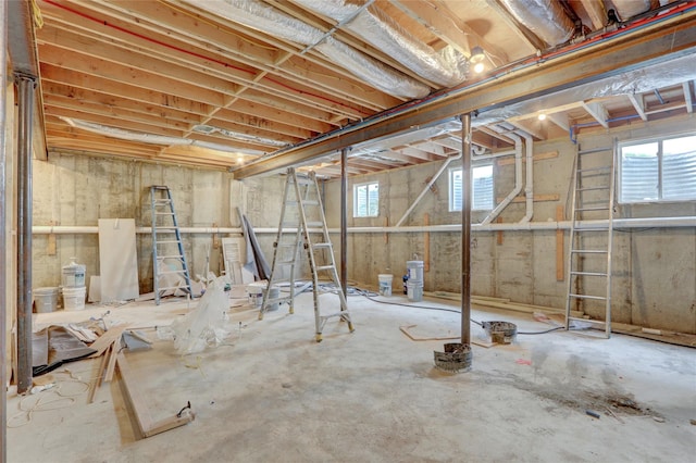 10 Locust St, Hicksville, NY 11801 - basement with plenty of natural light