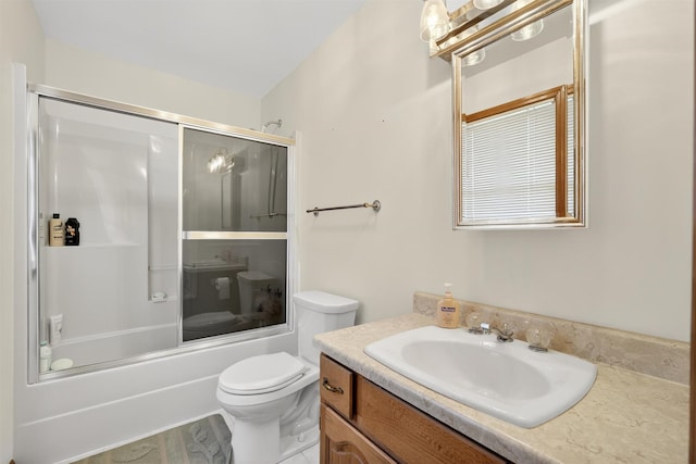 561 Toleman Rd, Rock Tavern, NY 12575 - full bathroom with vanity and combined bath / shower with glass door