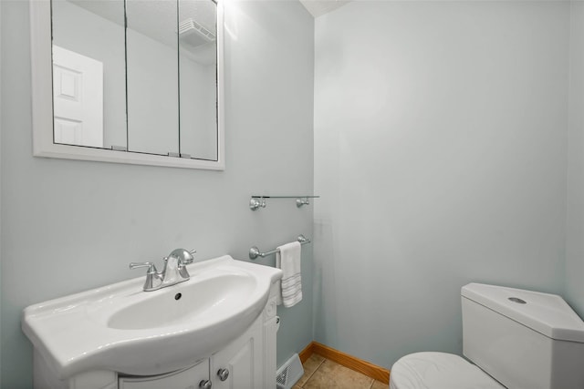 100 Deforest Rd Unit 701, Montauk, NY 11954 - bathroom with vanity and tile patterned flooring