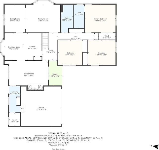 101 Wilson Dr, Port Jefferson Village, NY 11777 - view of floor plan / room layout