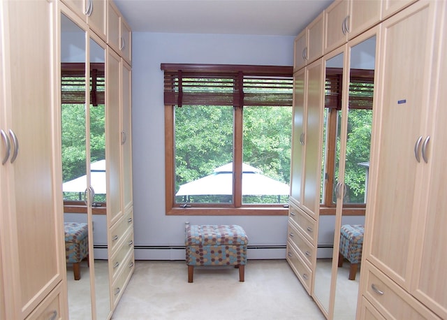 1778 Spur Dr S, Islip, NY 11751 - living area with a baseboard heating unit