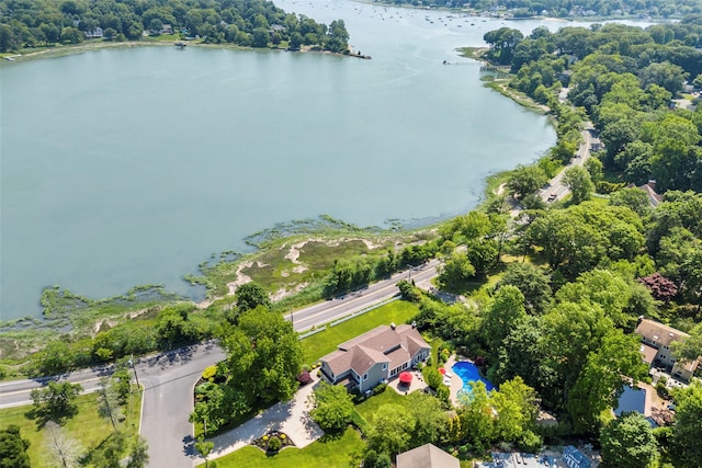 16 Dyke Rd, Setauket, NY 11733 - drone / aerial view of a large body of water