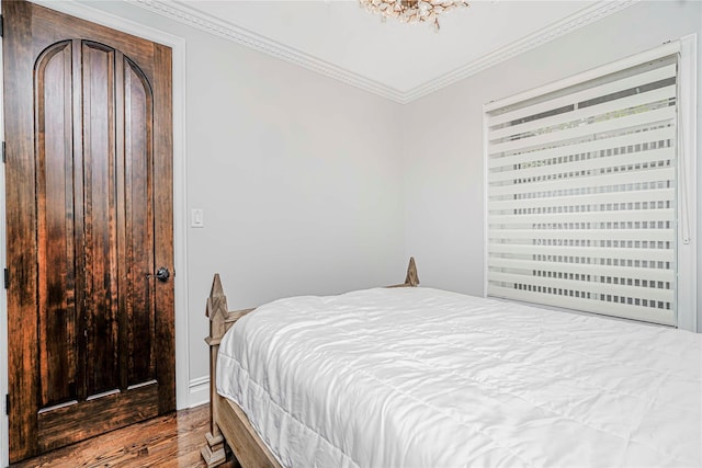 237 Eldridge St Unit 3 & 4, New York Manhattan, NY 10002 - bedroom featuring crown molding and wood finished floors