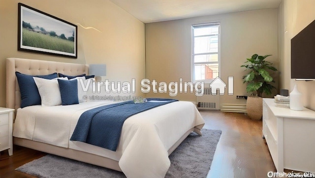 142-05 Roosevelt Ave Unit 721, Flushing, NY 11354 - bedroom featuring wood finished floors