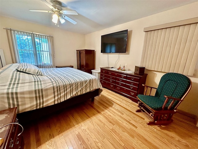 166 W 2nd St, West Islip, NY 11795 - bedroom featuring wood finished floors and a ceiling fan