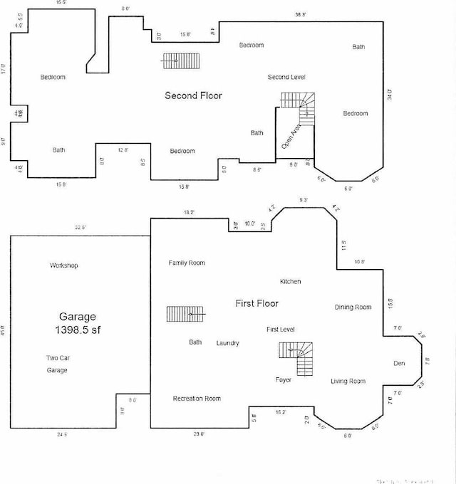 5 Odell Dr, Stony Point, NY 10980 - view of floor plan / room layout