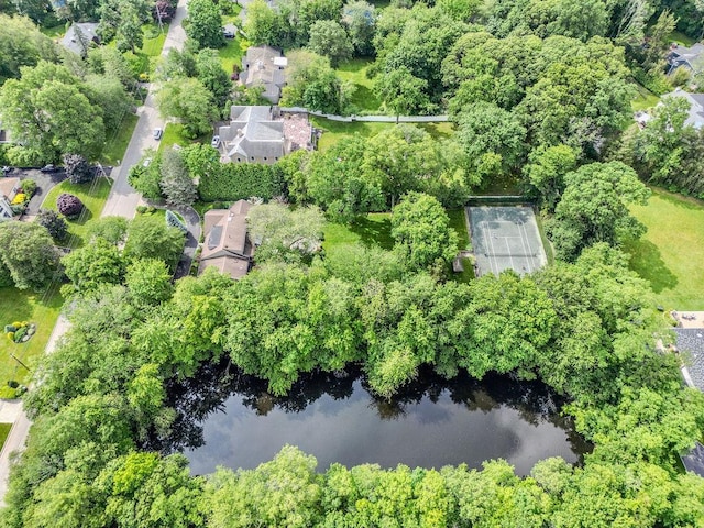 14 Pine Dr, Woodbury, NY 11797 - aerial view of property and surrounding area with a large body of water and nearby suburban area