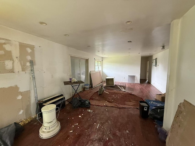 788 Dean Dr, Baldwin, NY 11510 - empty room featuring wood finished floors and recessed lighting