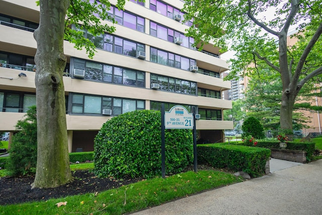 166-35 9th Ave Unit 2C, Beechhurst, NY 11357 - view of apartment building / complex with cooling unit