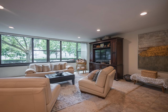 166-35 9th Ave Unit 2C, Beechhurst, NY 11357 - living area with recessed lighting