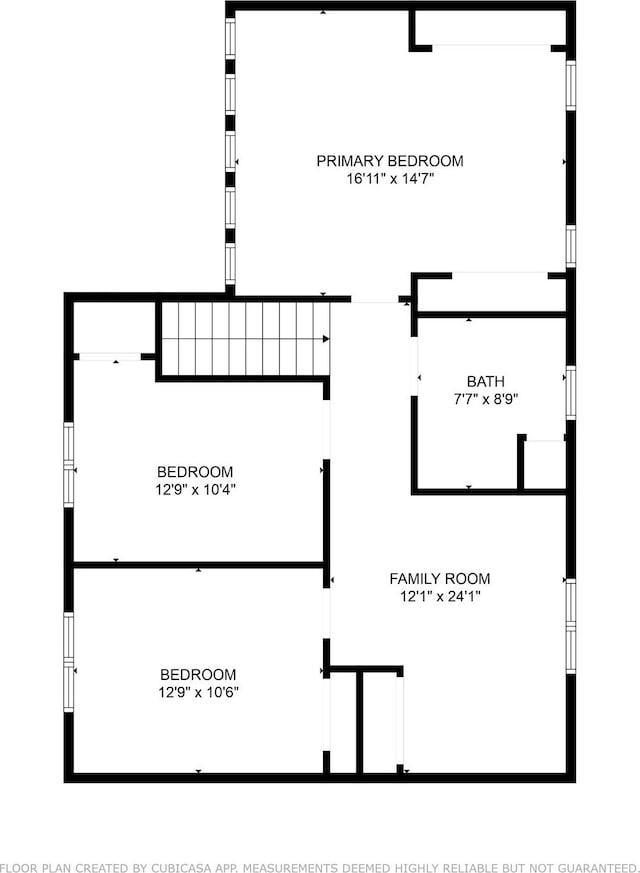 403 S 1st St, Lindenhurst, NY 11757 - view of floor plan / room layout