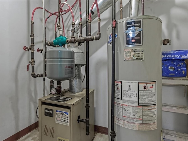 2677 Heath Ave, Bronx, NY 10463 - utilities with water heater and a heating unit