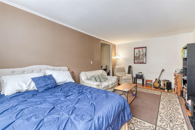 67-66 108th St Unit A58, Forest Hills, NY 11375 - bedroom with ornamental molding