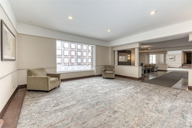 67-66 108th St Unit A58, Forest Hills, NY 11375 - sitting room featuring recessed lighting and carpet floors