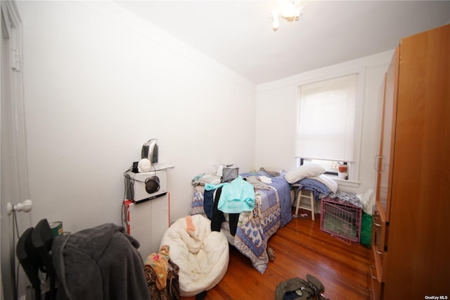 40-45 99th St, Corona, NY 11368 - bedroom with wood finished floors