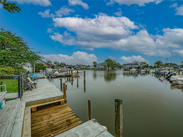 510 S Great Neck Rd, Copiague, NY 11726 - dock featuring a water view