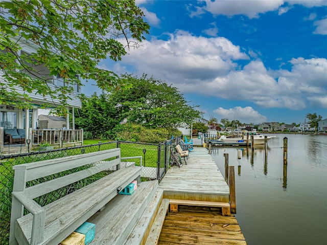 510 S Great Neck Rd, Copiague, NY 11726 - dock featuring a water view