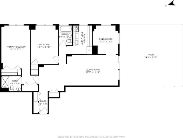 2400 Johnson Ave Unit 1K, Bronx, NY 10463 - view of property floor plan