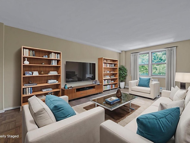 5500 Fieldstone Unit 4Ii, Bronx, NY 10471 - view of living room