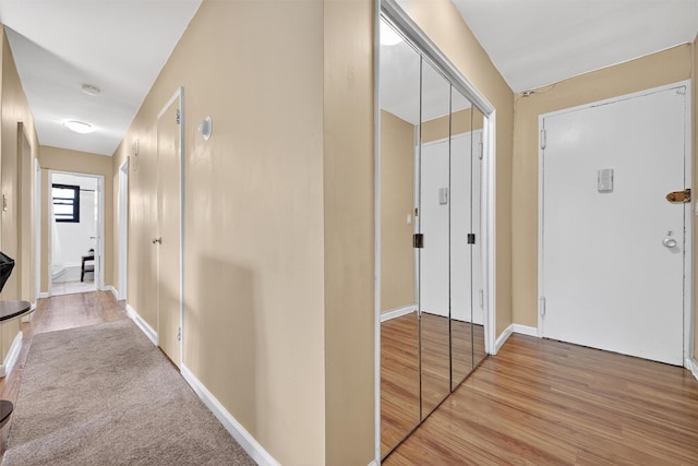 505 Central Ave Unit 408, White Plains, NY 10606 - hall with wood finished floors