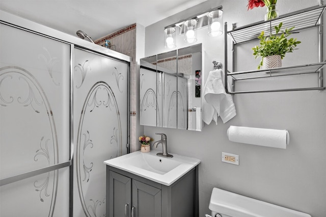 505 Central Ave Unit 408, White Plains, NY 10606 - bathroom featuring vanity and a shower