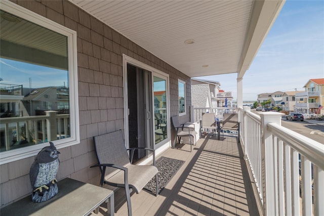 87 Arizona Ave, Long Beach, NY 11561 - balcony featuring a residential view