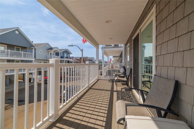 87 Arizona Ave, Long Beach, NY 11561 - balcony with a residential view