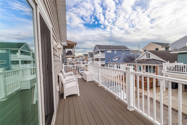 87 Arizona Ave, Long Beach, NY 11561 - deck featuring a residential view
