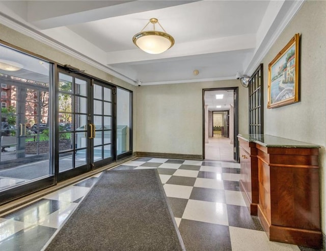 27-04 Parsons Blvd Unit 2G, Flushing, NY 11354 - building lobby with crown molding