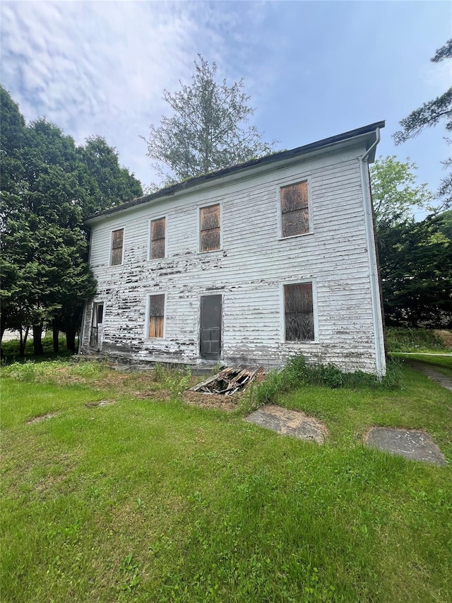 60 Cochecton Rd, Cochecton, NY 12726 - back of house with a yard