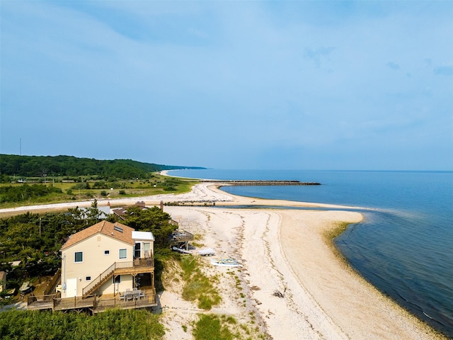 22 Creek Rd, Wading River, NY 11792 - aerial view of a nearby body of water