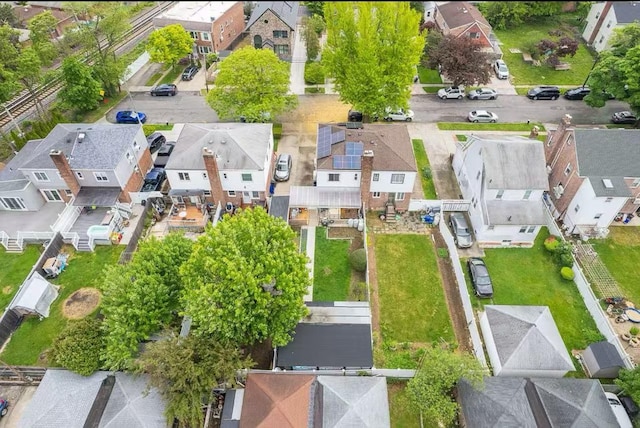 40-02 202nd St, Bayside, NY 11361 - aerial view of residential area